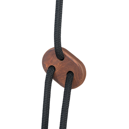 Wooden swing brown