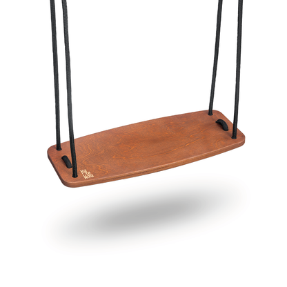 Wooden swing brown